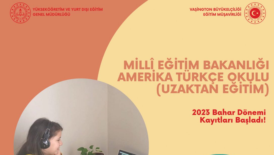 Amerika Türkçe Okulu Bahar Dönemi Kayıtları Başladı!